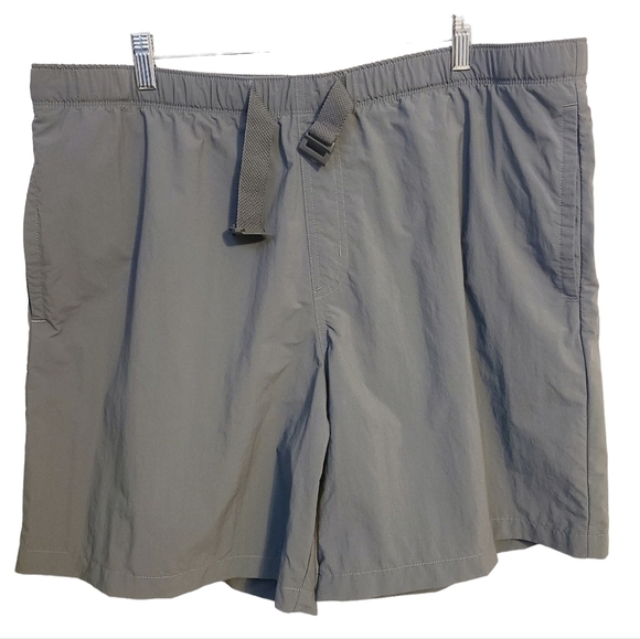 Columbia | Women's Gray/Blue Omni-Shade Hiking Shorts (Size XL or 8L) - Picture 1 of 14